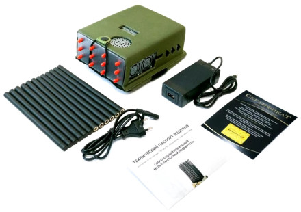 Глушилка GSM-сигнала "Терминатор 60G-навигация (12х37)" Глушилка GSM-сигнала "Терминатор 60G-навигация (12х37)"